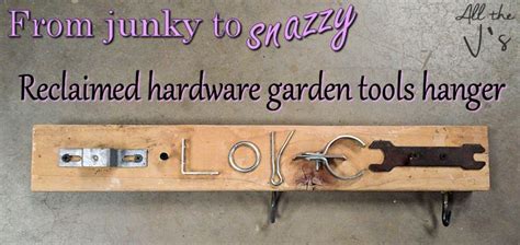 4.6 out of 5 stars. Reclaimed Hardware Garden Tools Hanger | Tool hangers ...