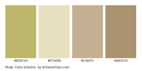 Color Scheme Palette Image Brown Color Schemes Color Schemes Khaki