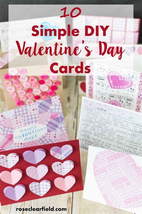 The Best Ideas For Diy Valentines Day Cards Best Recipes Ideas And