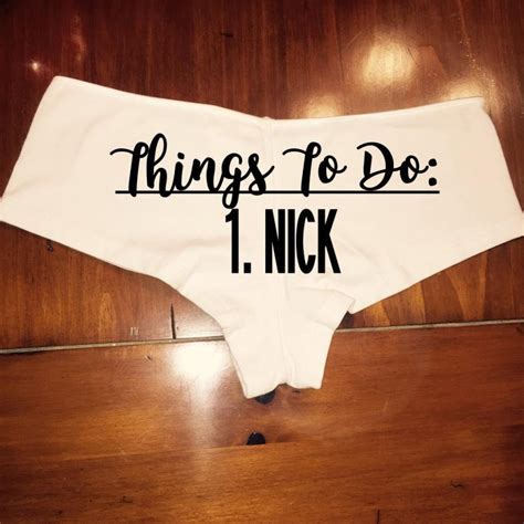 Things To Do Bachelorette Party T Bridal Underwear Bridal Lingerie Bridal Panties