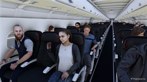 Flightsimto • Lvfr A321neo Air New Zealand Custom Cabin For The