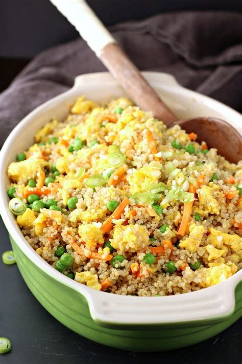 Add the chopped onion and cook until translucent, around 2 minutes. Instant Pot Quinoa Fried Rice | Recipe | Healthy rice ...