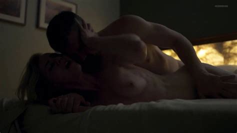 Naked Karine Vanasse In Blue Moon