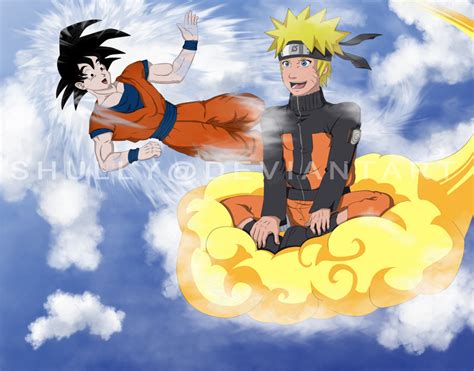 Goku And Naruto By Shully On Deviantart