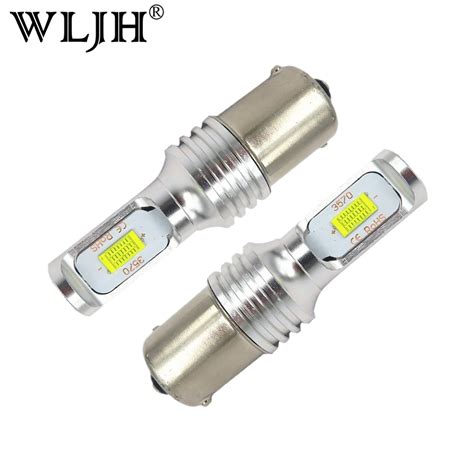 Wljh 2x Canbus 1156 Led Bulb Light S25 Ba15s 7506 P21w Led Car Auto