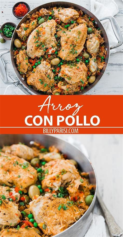 It is a comforting childhood family favorite. Arroz con Pollo Recipe - delicious Puerto Rican style ...