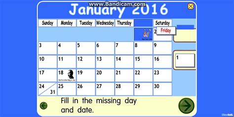 Starfall Calendar January 1 2018 Youtube Calendar Template 2019