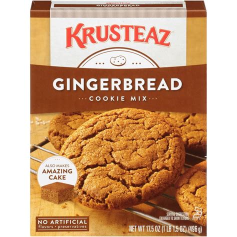 Krusteaz Gingerbread Cookie Mix 175 Oz Box