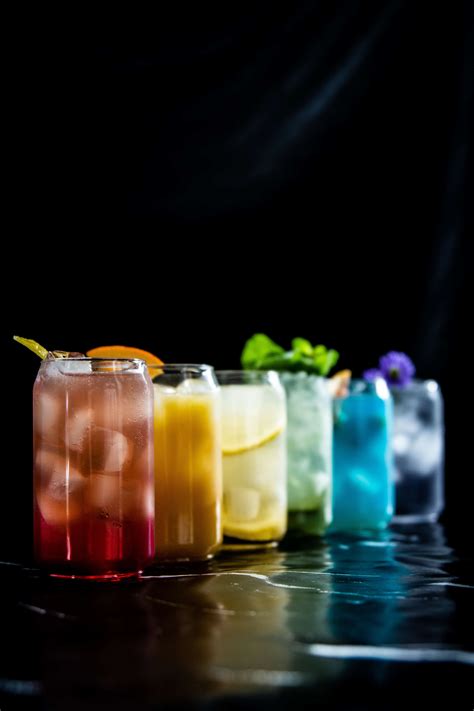 3 Series Rainbow Easy Colourful Drink Recipes Liquid Culture