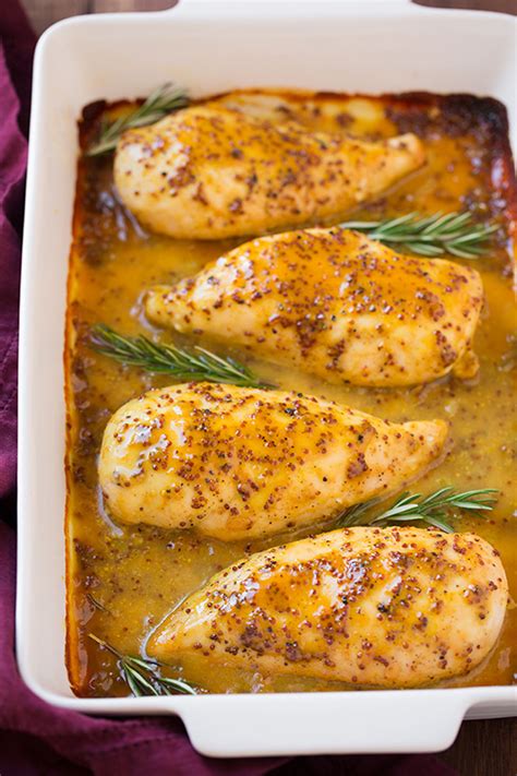 Baked Honey Mustard Chicken Boneless Skinless Chicken Breast Recipes That Won T Bore You
