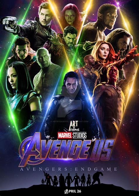 Avenge Us Avengers Endgame Poster By Artbydaniyal On Deviantart