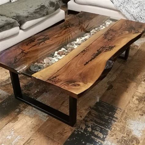 Homemade table epoxy resin table size: Resin River Table Diy Best Of Walnut Coffee Table Unique ...