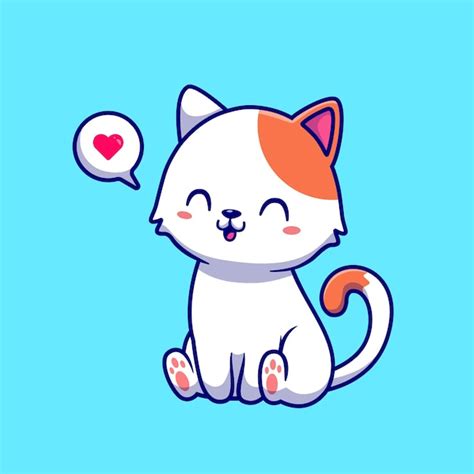 Free Vector Cute Cat Crying Cartoon Vector Icon Illustration Animal