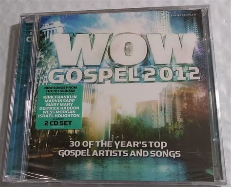 Wow Gospel 2 Cd Set 2012 New Sealed 30 Artists And Songs Lecrae Fred