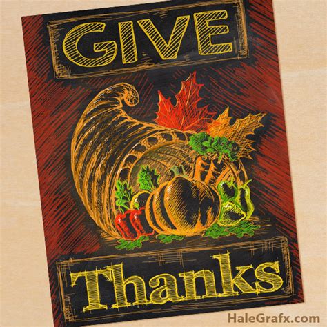 Maybe you would like to learn more about one of these? FREE Printable Thanksgiving Chalkboard Art