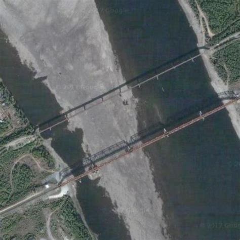 Vitim River Bridge In Kuanda Russian Federation Virtual Globetrotting