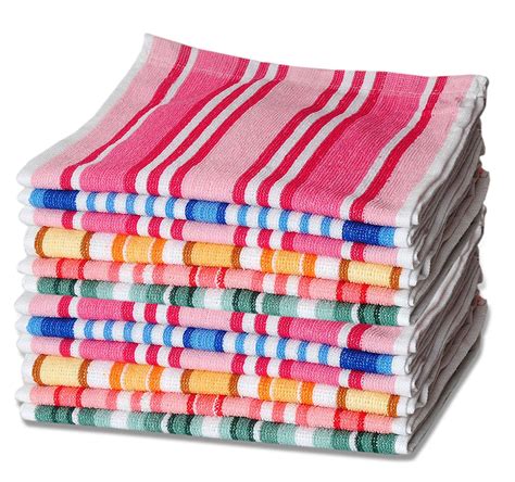 Buy Super Solid Stripe Soft Pure Cotton Sweet Multicolor Face Towel