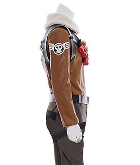 Fortnite Raptor Gaming Brown Motorcycle Jacket For Mens