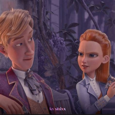 An Animated Image Of Two People Standing Next To Each Other