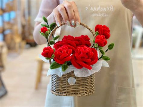 [인천] 모루꽃 장미 꽃바구니 모루공예 원데이클래스 | 솜씨당