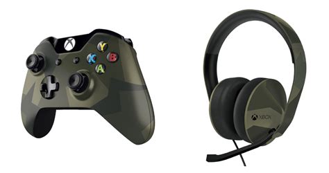 Xbox One Special Edition Armed Forces Wireless Controller And Stereo