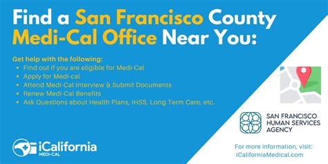 San Francisco Medi Cal Office Phone Number And Address California