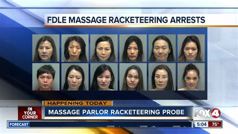 Arrested In Massage Parlor Crackdown Youtube