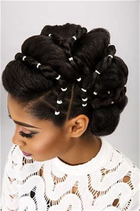 They can be sleek or with curls and will look beautiful either way. 20 Wedding Updo Hairstyles for Black Brides - Page 2