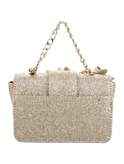 Dsquared² Glitter Embellished Crossbody Bag Handbags Dsq24233 The