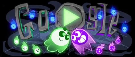 A multiplayer google doodle game. ¿Qué juego esconde el Doodle de Google por Halloween?