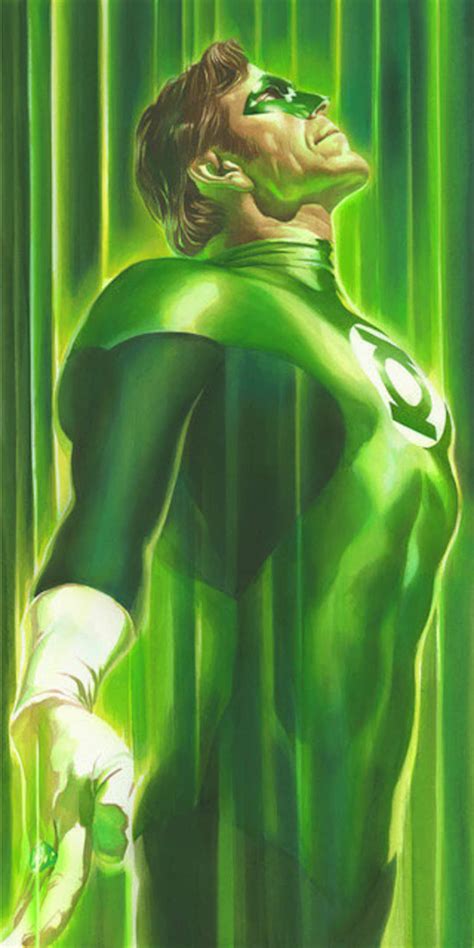 Shadows The Green Lantern Dc Alex Ross Signed Limited Edition Etsy