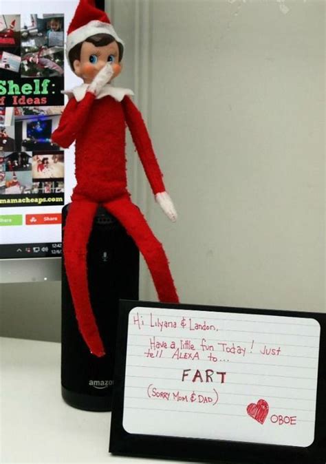 20 Funny Elf On The Shelf Ideas Love And Marriage