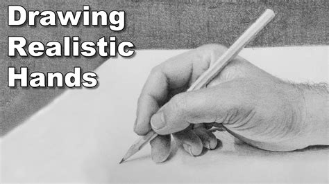 How To Draw Hands Draw Along Class Realistic Hand Drawing Tutorial