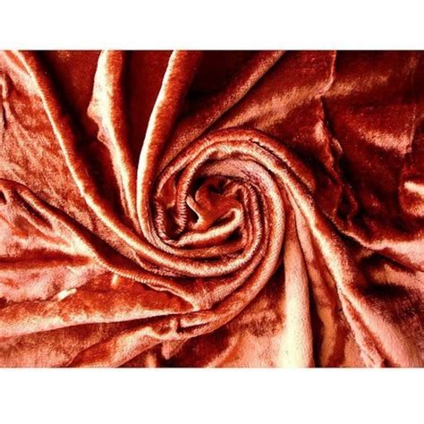 Rust Velvet Fabric Yardage Fabric Curtain Fabric Fashion | Etsy