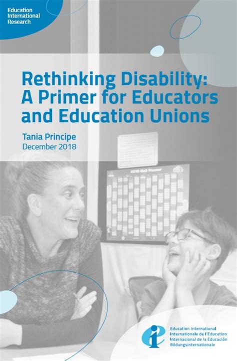 Rethinking Disability A Primer For Educators And Education Unions