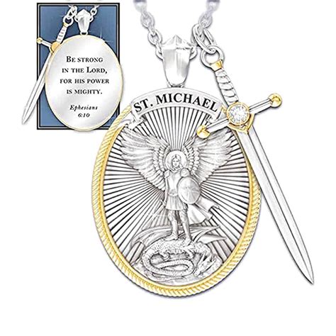 Buy The Protection Amulet Of St . Michael The Archangel , 2023 New