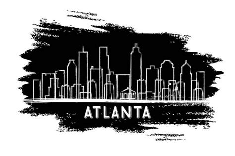 Downtown Atlanta Stock Vectors Royalty Free Downtown Atlanta