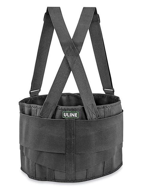 Uline Industrial Back Support Belt With Suspender 3xl H 494xxx Uline