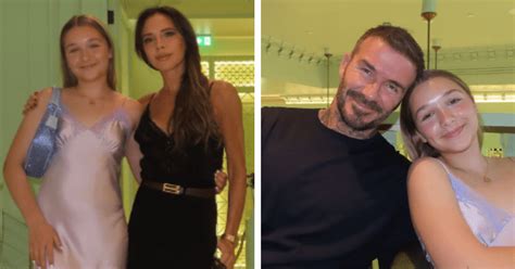 Victoria And David Beckham Celebrate Their Daughter Harpers 12th Birthday With A Party At Prada