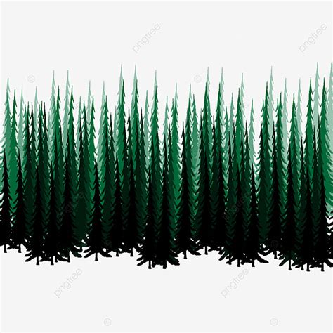 Pine Forest Vector Design Images Dense Pine Forest Pine Forest