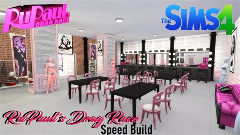 Sims 4 Rupauls Drag Race Set Speed Build Youtube