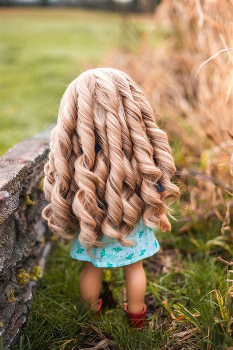 custom doll wig for 18 american girl dolls heat etsy