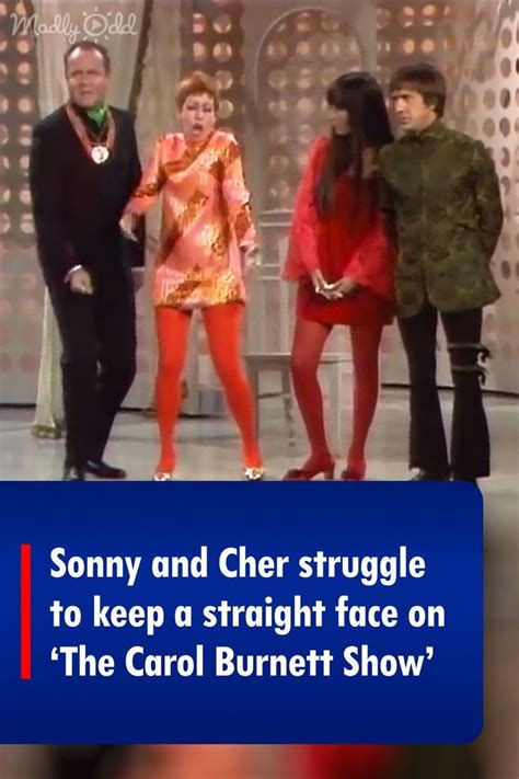 Sonny And Cher Struggle To Keep A Straight Face On ‘the Carol Burnett