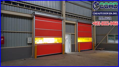 Our roller shutters prices are great value, all of our products are of the highest quality and are installed by highly motivated fully trained engineers. High Speed Door, COAD Auto Door Malaysia, Steel Roller ...