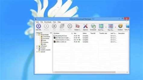 You can manage every single downloaded file by category wised. Internet Download Manager Free Download Full Version - YouTube