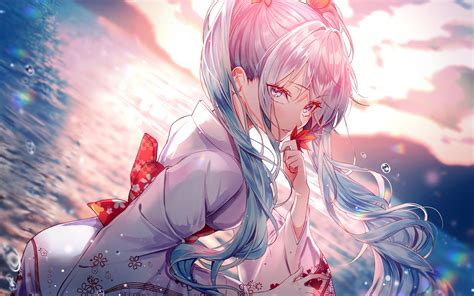 Hatsune Miku Anime Girl 4k Wallpaper