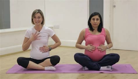Deep Relaxation Breathing Technique In Pregnancy Pregnancy Video