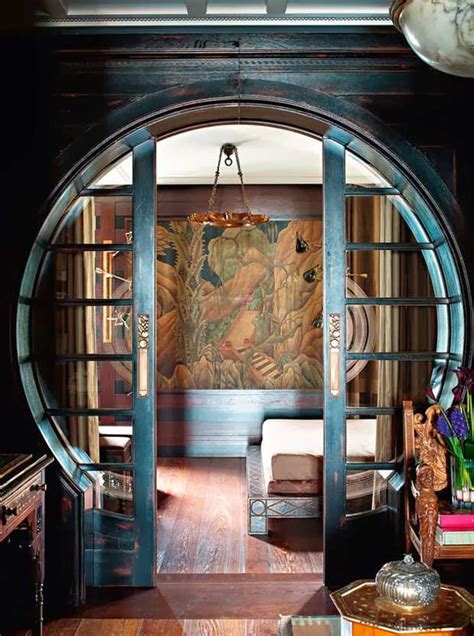 Oriental crane i canvas wall art print, bird home decor. East Meets West: Asian Inspired Interiors | Paint + Pattern