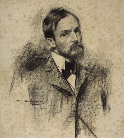 Ramon Casas I Carbó 18661932 Portrait Of Lucien Simon 1900 Mnac