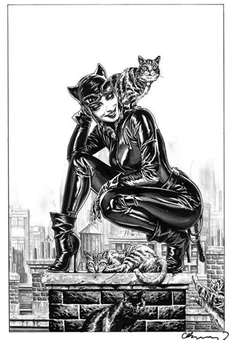 [arte] lee bermejo catwoman comic catwoman comic art